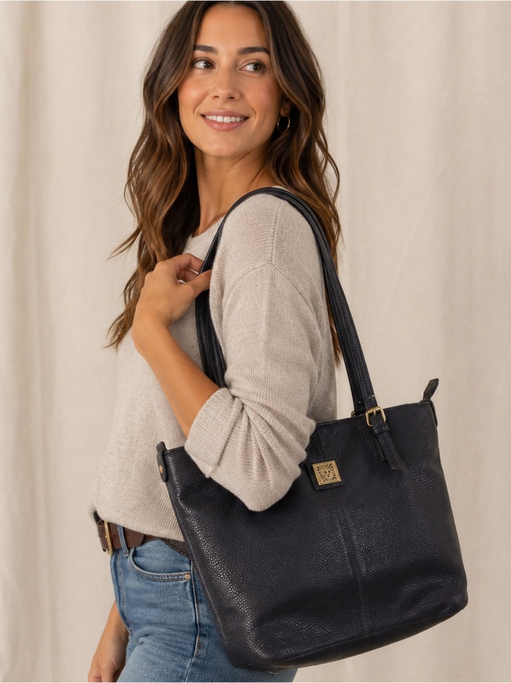 Anne Klein Small Lexington Shopper Bag